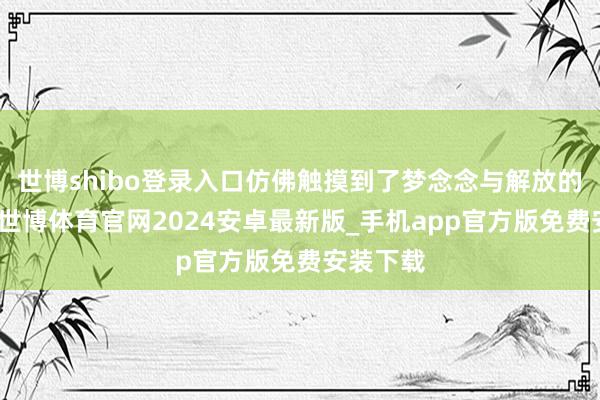 世博shibo登录入口仿佛触摸到了梦念念与解放的天空线-世博体育官网2024安卓最新版_手机app官方版免费安装下载