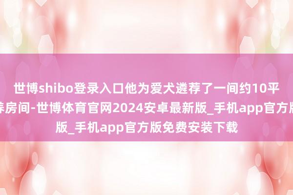 世博shibo登录入口他为爱犬遴荐了一间约10平方米的高级寄养房间-世博体育官网2024安卓最新版_手机app官方版免费安装下载