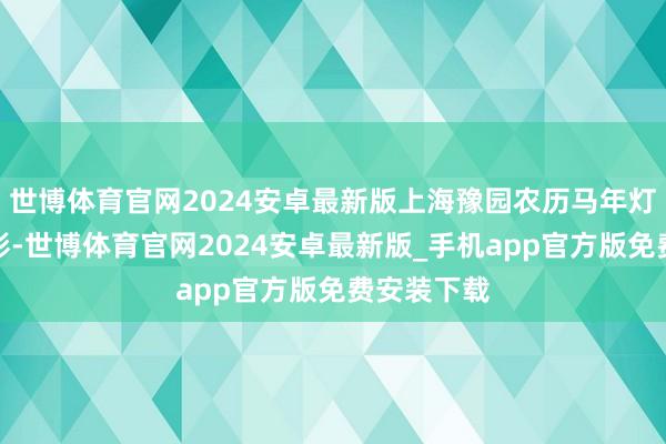 世博体育官网2024安卓最新版上海豫园农历马年灯会流光溢彩-世博体育官网2024安卓最新版_手机app官方版免费安装下载