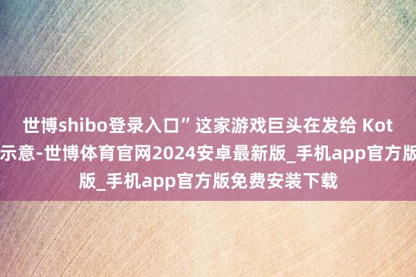 世博shibo登录入口”这家游戏巨头在发给 Kotaku 的声明中示意-世博体育官网2024安卓最新版_手机app官方版免费安装下载