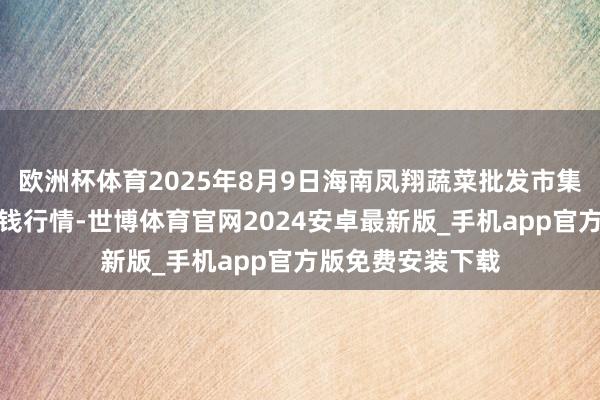 欧洲杯体育2025年8月9日海南凤翔蔬菜批发市集解决有限公司价钱行情-世博体育官网2024安卓最新版_手机app官方版免费安装下载